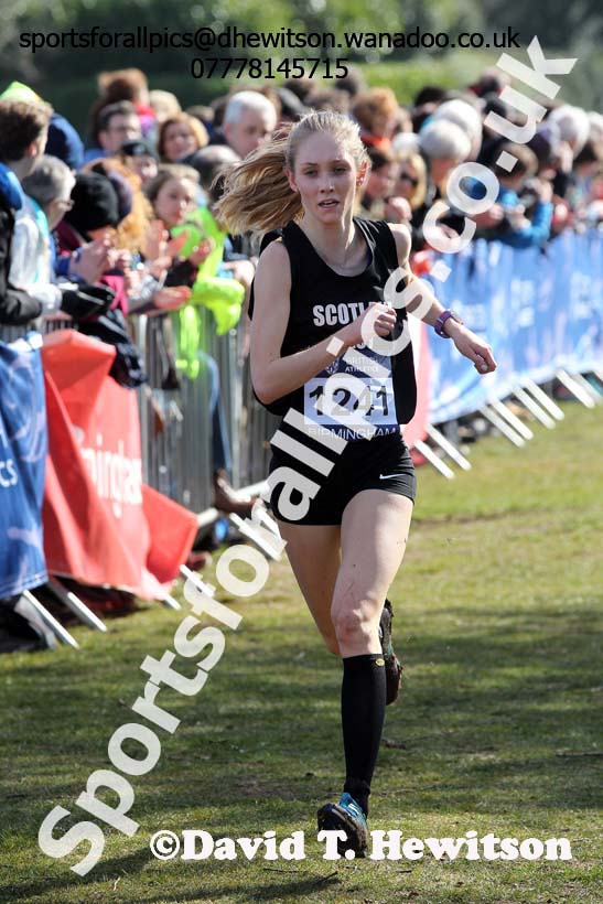 Senior Womens Inter Counties Cross Country,  Cofton Park, Birmingham. Photo: David T. Hewitson/Sports for All Pics